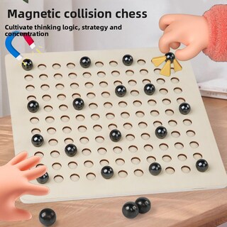 Foto 2 | Foto 2 | Juguete de Madera Magnetic Collision Game para Niños y Padres - Venta Internacional