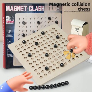 Foto 3 | Foto 3 | Juguete de Madera Magnetic Collision Game para Niños y Padres - Venta Internacional