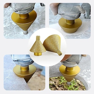 Foto 4 | Foto 4 | Broca De Chaflán De Diamante Para Amoladora Angular De Baldosas De Mármol M10/m14 - Venta Internacional.