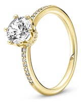 Anillo Talla 4 Pandora 168289c01 Solitario Corona