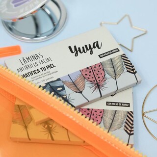 Foto 5 | Foto 5 | Láminas Antibrillo Facial Con Polvo De Arroz 50 Piezas Yuya