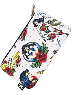 Foto 2 | Foto 2 | Dc Comics - Wonder Woman Tatto Cosmetic Bag/coin