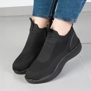 Foto 5 | Foto 5 | Tenis Comfy Step Unisex Negro Antiderrapantes Con Amortiguación Diseño Ergonómico Y Material Transpirable