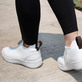 Foto 7 | Foto 7 | Tenis Comfy Step Unisex Blanco Antiderrapantes Con Amortiguación Diseño Ergonómico Y Material Transpirable