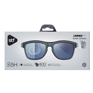 Foto 8 | Foto 8 | Lentes De Sol Con Audio Lennz Plus Audio Glasses Stf 5hrs Uso Protección Uv400