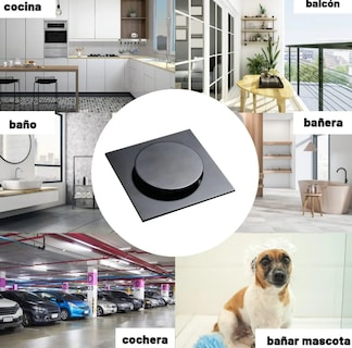 Foto 3 | Foto 3 | Coladera Xtellar Cuadrada De Rebote Con Sellado De Silicona Brillante