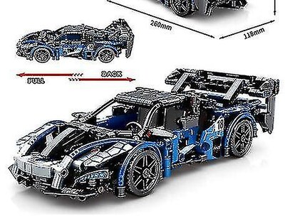 Foto 3 | Foto 3 | Modelo De Coche De Velocidad Building Blocks City Champion Para Niños - Venta Internacional.