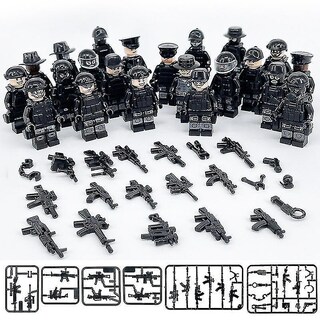 Foto 2 | Foto 2 | Set Building Blocks Military Series Black Special Police - Venta Internacional.