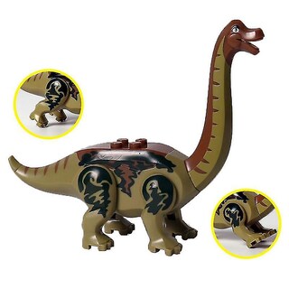 Foto 4 | Foto 4 | Juego De 8 Figuras Con Bloques De Construcción Y Dinosaurios Del Mundo - Venta Internacional.