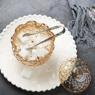 Foto 4 | Foto 4 | Juego De Platos Para Caramelos Cedilis Crystal Glass 270 Ml Con Tapa Paquete De 4 - Venta Internacional.