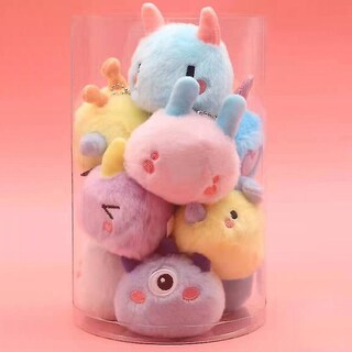 Foto 2 | Foto 2 | Muñeca Colgante De Peluche Monstruo Geométrico 7 Cm - Venta Internacional.