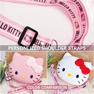 Foto 6 | Foto 6 | Bolso De Hombro Ajztrc Kawaii Kitty Lindo Animal De Dibujos Animados Niña - Venta Internacional.