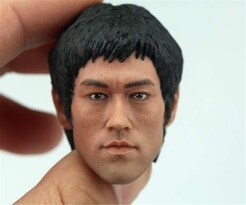 Figure Head Sculpt Hiplay Escala 1/6 Hombre Asiático Para 30 Cm - Venta Internacional.