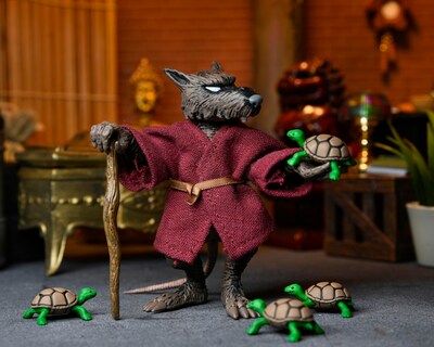 Foto 4 | Foto 4 | Figura De Acción Neca Tmnt Mirage Comics Splinter 18cm - Venta Internacional.