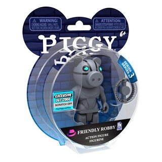 Foto 4 | Foto 4 | Figura De Acción Piggy Friendly Robby Series 3 Con Elementos Dlc De 9 Cm - Venta Internacional.