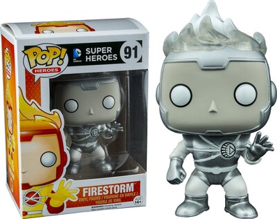 Foto 1 | Foto 1 | Figura De Acción Funko Pop Dc Heroes White Lantern Firestorm - Venta Internacional.