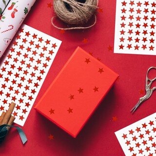 Foto 4 | Foto 4 | Pegatinas Fohola Tiny Red Star 0 3 Cm De Diámetro 1080 Unidades - Venta Internacional.