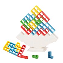 Juego De Equilibrio Building Blocks Juguete Apilable De Madera Para Niños - Venta Internacional.