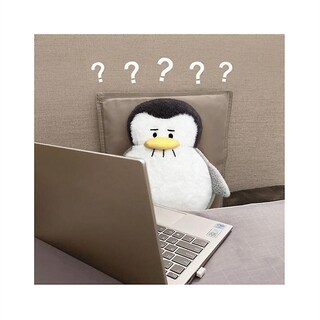 Foto 2 | Foto 2 | Muñeco De Pingüino De Peluche Kawaii Sad Penguin 20 Cm/30 Cm - Venta Internacional.