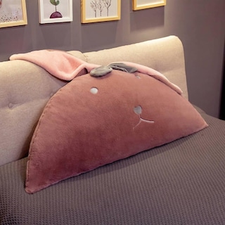 Foto 1 | Foto 1 | Cojín Semicircular Con Forma De Animal De Felpa 60/95 Cm - Venta Internacional.