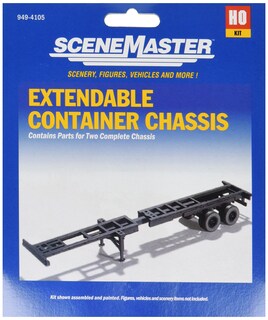 Foto 1 | Foto 1 | Modelo De Chasis De Contenedor Extensible Ho Scale Walthers - Venta Internacional.