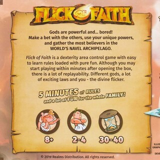 Foto 2 | Foto 2 | Juego De Mesa Tgg Games Flick Of Faith Para 2-4 Jugadores 45 Minutos - Venta Internacional.