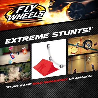 Foto 6 | Foto 6 | Lanzador Toy Fly Wheels Con Doble Turbo 200 Mph Con Rampa De Acrobacias - Venta Internacional.