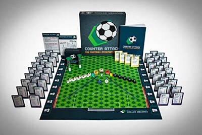 Foto 3 | Foto 3 | Juego De Mesa Giga Mech Games Counter Attack Football Strategy - Venta Internacional.