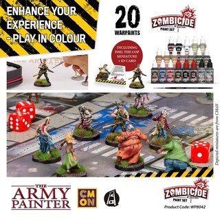 Foto 2 | Foto 2 | Set De Pintura The Army Painter Zombicide 2a Edición Con 20 Pinturas - Venta Internacional.