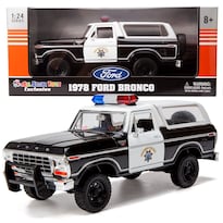 Modelo De Coche Fundido A Presión All Star Toys 1978 Ford Bronco 1:24 - Venta Internacional.