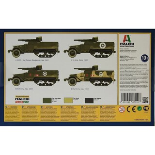 Foto 2 | Foto 2 | Kit De Maquetas Italeri M3 75 Mm Half Track Escala 1/72 (2 Modelos) - Venta Internacional.