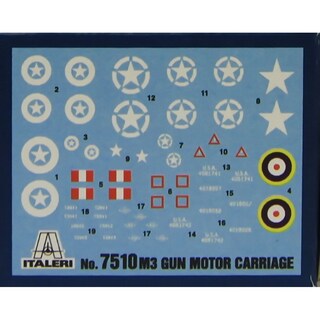 Foto 3 | Foto 3 | Kit De Maquetas Italeri M3 75 Mm Half Track Escala 1/72 (2 Modelos) - Venta Internacional.