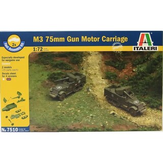 Foto 4 | Foto 4 | Kit De Maquetas Italeri M3 75 Mm Half Track Escala 1/72 (2 Modelos) - Venta Internacional.
