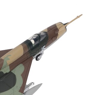 Foto 7 | Foto 7 | Avión De Combate Modelo Mig-21 A Escala 1:72 Moldeado A Presión Con Soporte De Exhibición - Venta Internacional.