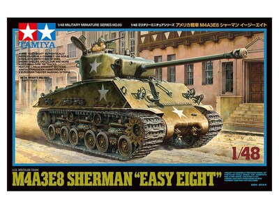Foto 6 | Foto 6 | Kit De Maquetas De Plástico Tamiya 32595 1/48 Us Medium Tank M4a3e8 - Venta Internacional.