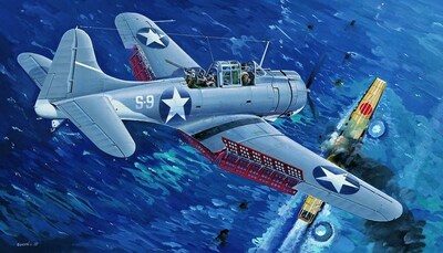 Foto 1 | Foto 1 | Maqueta De Plástico Trumpeter 1/32 Sbd3 Dauntless Midway Us Navy - Venta Internacional.