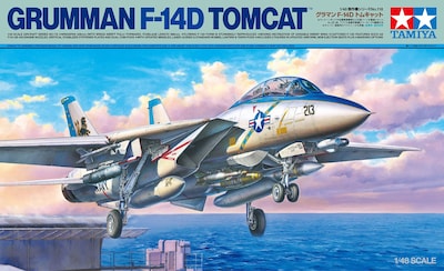 Foto 5 | Foto 5 | Kit De Maqueta De Avión De Plástico Tamiya 1/48 Grumman F-14d Tomcat - Venta Internacional.