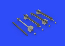 Kit De Misiles Eduard Brassin 1:48 Aim-9 G/h Sidewinder - Venta Internacional.