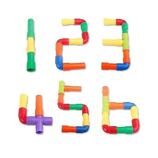 Foto 1 | Foto 1 | Pipa De Agua Colorida De Pipeline Building Blocks Para Niños Mayores De 3 Años - Venta Internacional.