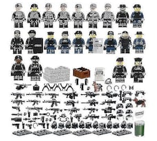 Building Blocks Military Police 22 Piezas Bricolaje Con Minifigura - Venta Internacional.