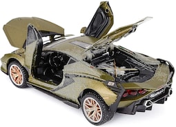 Coche De Juguete Roku Sian Fkp37 De Metal Con Luz Y Sonido A Escala 1/32 - Venta Internacional.