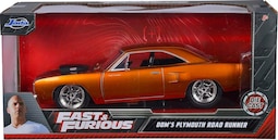 Maqueta De Coche Fundido A Presión Jada Doms 1970 Plymouth Road Runner 1:24 - Venta Internacional.