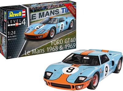 Foto 1 | Foto 1 | Maqueta Revell Vell 07696 Ford Gt 40 Le Mans 1968 1:24 - Venta Internacional.