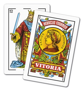 Foto 2 | Foto 2 | Juego De Cartas Fournier N.º 2100 100% Plástico Estilo Español - Venta Internacional.