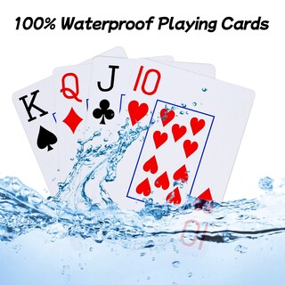 Foto 4 | Foto 4 | Juego De Cartas Neasyth Plástico Impermeable Paquete De 2 Unidades Tamaño Póker - Venta Internacional.