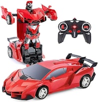 Coche Y Robot De Control Remoto 2 En 1 Transforming Toy - Venta Internacional.