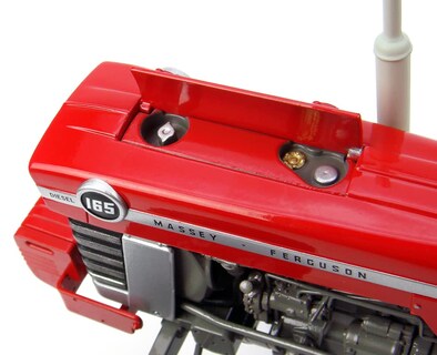 Foto 2 | Foto 2 | Réplica Fundida A Presión De Universal Hobbies Massey Ferguson 165 1:16 - Venta Internacional.