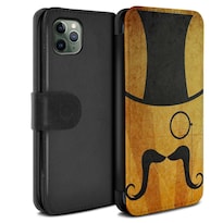 Funda Tipo Cartera Con Tapa Para Apple Iphone 11 En Piel Sintética - Venta Internacional.
