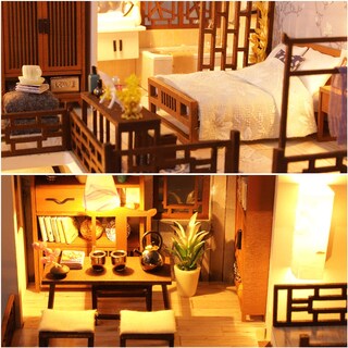 Foto 3 | Foto 3 | Kit De Miniaturas Para Casa De Muñecas Fsolis Diy Con Muebles Música M25 - Venta Internacional.