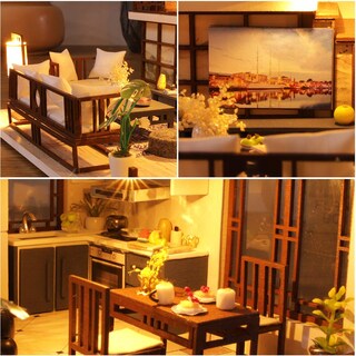 Foto 4 | Foto 4 | Kit De Miniaturas Para Casa De Muñecas Fsolis Diy Con Muebles Música M25 - Venta Internacional.